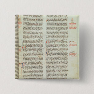 Cott Nero D II f.114 Adrian IV 15 Cm Square Badge