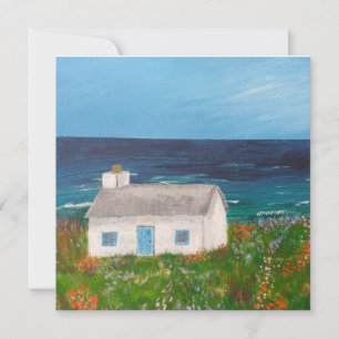Cottage by the sea   card