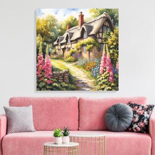 Cottage Canvas Art