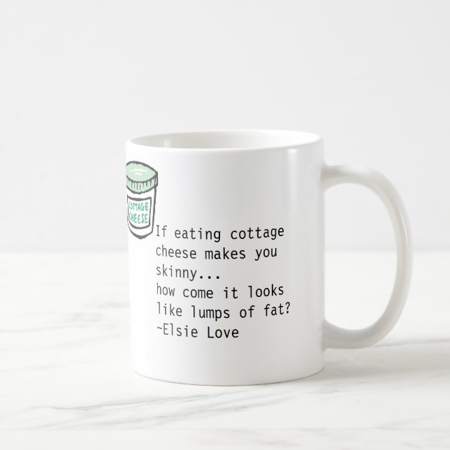 Cottage Cheese Coffee Mug (Right)