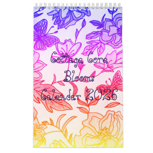 Cottage Core Calendar 2026