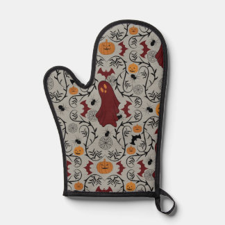 Cottage core Halloween Oven Mitt