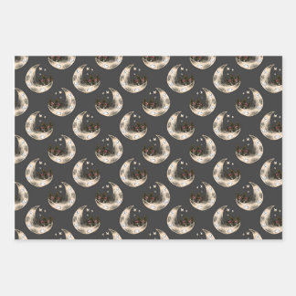 Cottage Core Woodland Witch Wrapping Paper Sheet