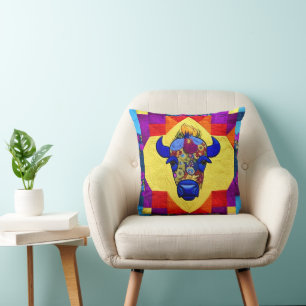 Cottage Country Quilts - Bison Cushion