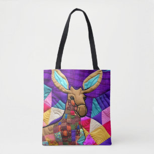 Cottage Country Quilts - Little Moose Calf Tote Bag