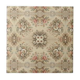 Cottage Floral Traditions Tile