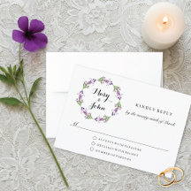 Cottage Garden Greenery Wreath Watercolor Wedding 