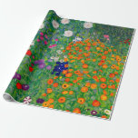 Cottage Garden Gustav Klimt Wrapping Paper<br><div class="desc">Cottage Garden Gustav Klimt</div>