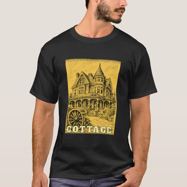 cottage home T-Shirt (Front)