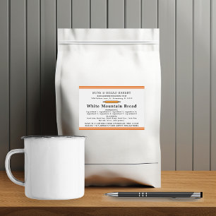 Cottage Law Home Bakery Ingredients Allergens Food Label