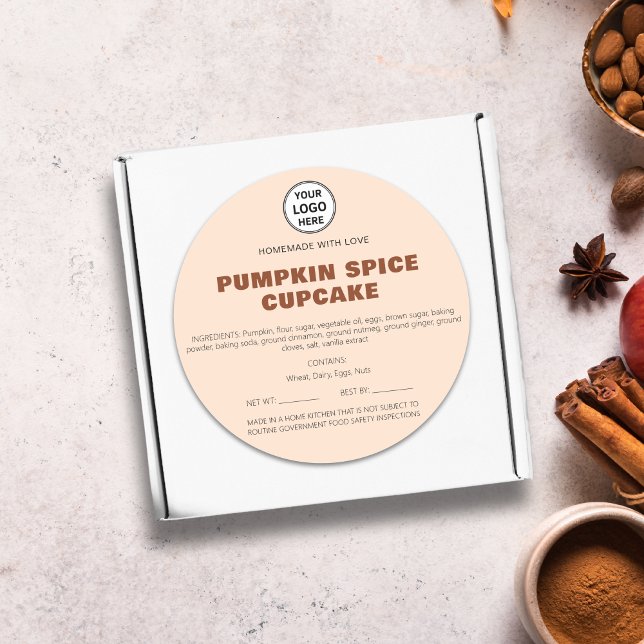 Cottage Law Label Home Bakery Ingredients Sticker (Cottage Law Label Home Bakery Ingredients Sticker)