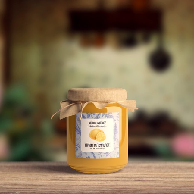Cottage Lemon Marmalade Product Label Sticker (Creator Uploaded)