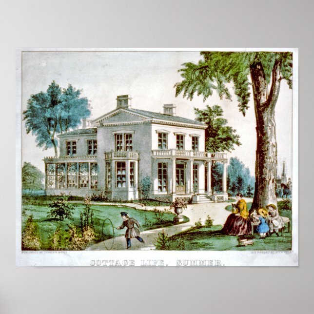 Cottage life, summer poster (Front)