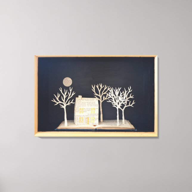 Cottage light box 2012 canvas print (Front)
