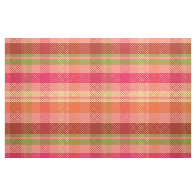 Cottage Plaid MCM Fabric (Fat Quarter)