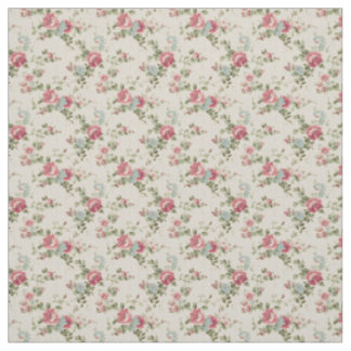 Cottage Rose Shabby Chic Elegance Fabric