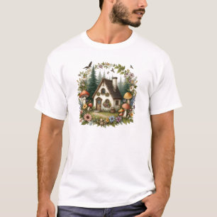 Cottage Vibes Only – Fairycore Nature Escape T-Shirt