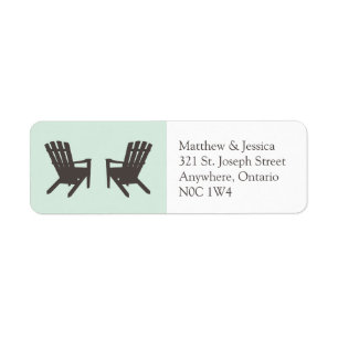 Cottage Wedding // Return Address Labels