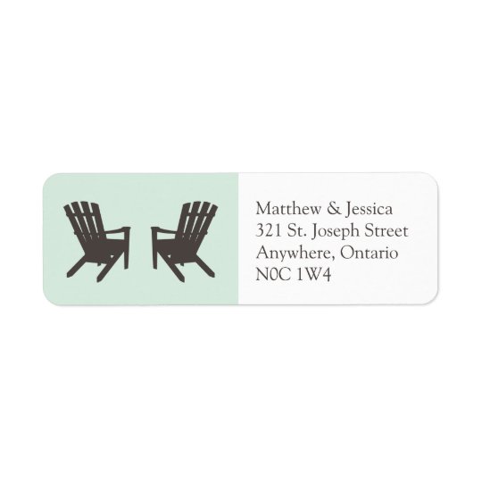 Cottage Wedding // Return Address Labels