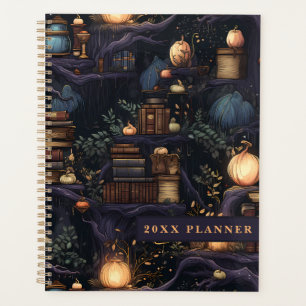 Cottage Witch Library Bookshelf Planner - Tree