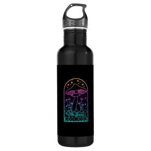 Cottagecore Aesthetic Goblincore Mushroom Academia 710 Ml Water Bottle