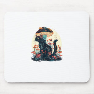 Cottagecore Aesthetic Goblincore Mushroom Fairycor Mouse Pad