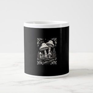 Cottagecore Aesthetic Mushroom Goblincore Mycology Large Coffee Mug