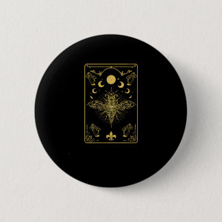 Cottagecore Aesthetic Mushroom Moth Goblincore Aca 6 Cm Round Badge