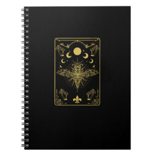Cottagecore Aesthetic Mushroom Moth Goblincore Aca Notebook