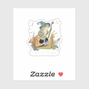 Cottagecore Aesthetic Witch Frog Snail Mushroom Go