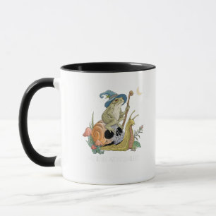 Cottagecore Aesthetic Witch Frog Snail Mushroom Go Mug