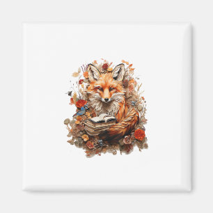 Cottagecore Aesthetic With Book Cute Goblincore Magnet