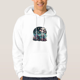Cottagecore And Aesthetic Goblincore Mushroom Fair Hoodie