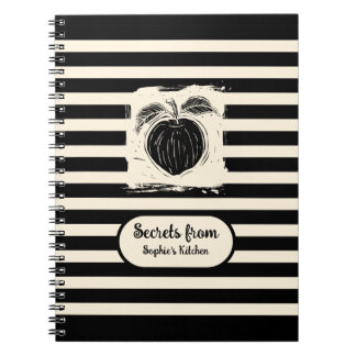 Cottagecore Apples Personal Recipe Notebook