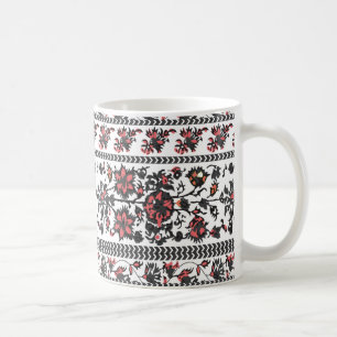 Cottagecore Botanical Floral Pattern Coffee Mug