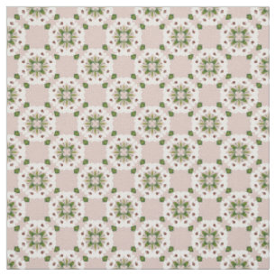 Cottagecore Botanical Flower Fabric