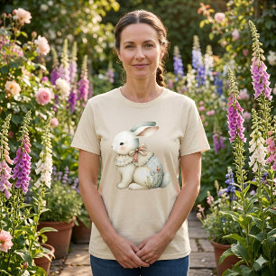 Cottagecore Bunny Charm T-Shirt