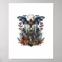 Cottagecore Butterflies Bats N Mushroom Moon Gobli