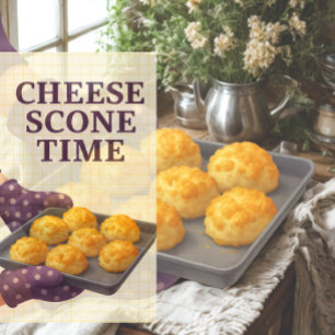 Cottagecore Cheese Scone Tea Towel – Farmhouse
