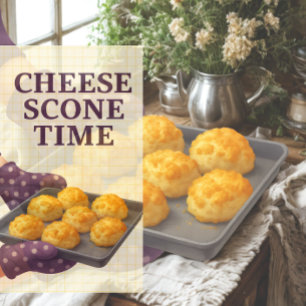 Cottagecore Cheese Scone Tea Towel – Farmhouse