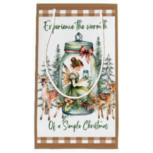 Cottagecore Christmas Warmth Gift Bag
