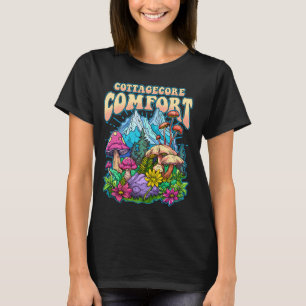 Cottagecore Comfort Goblincore Cottage Mushroom T-Shirt