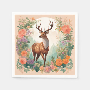 Cottagecore Cute Deer Napkin