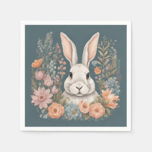 Cottagecore Cute Rabbit Napkin