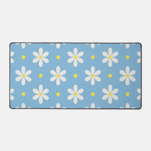 Cottagecore Daisy Floral Aesthetic Desk Mat