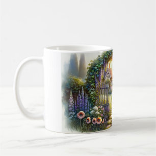 Cottagecore Enchanted Garden Pathway Coffee Mug