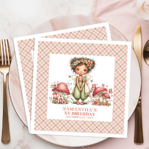 Cottagecore Fairy Whimsical Garden Theme Party Napkin