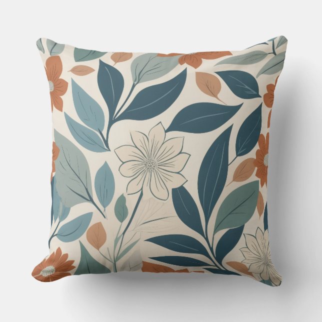 Cottagecore Floral Cushion (Front)