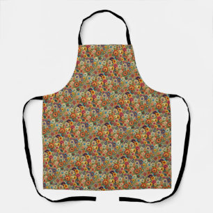 Cottagecore Flowers Botanical Garden Apron