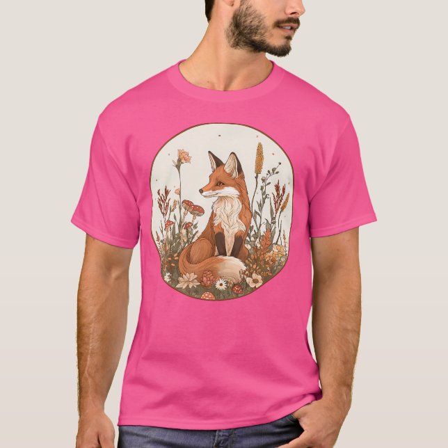 Cottagecore Fox T-Shirt (Front)